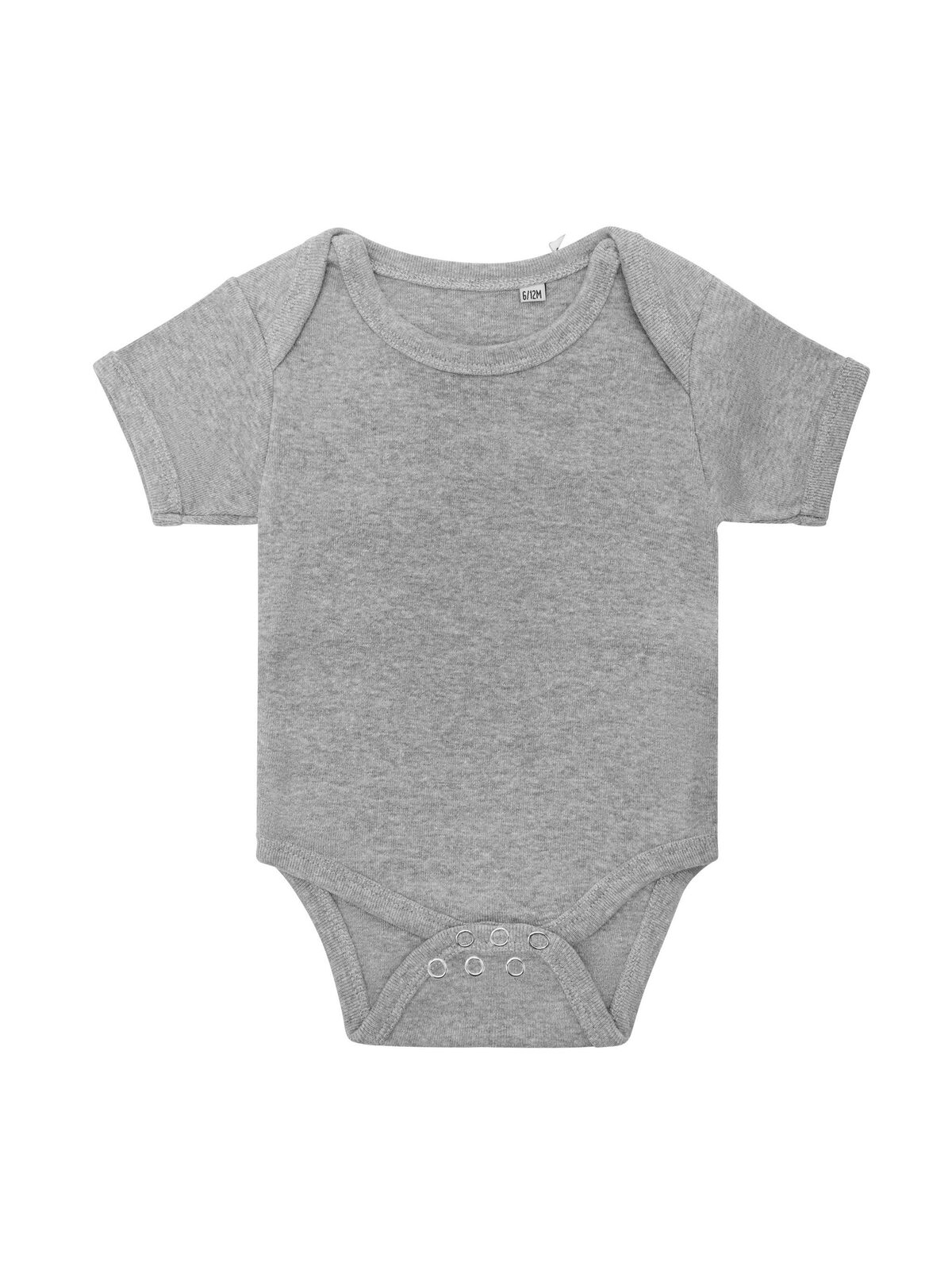 Baby Body maniche corte - HGR - Heather Grey