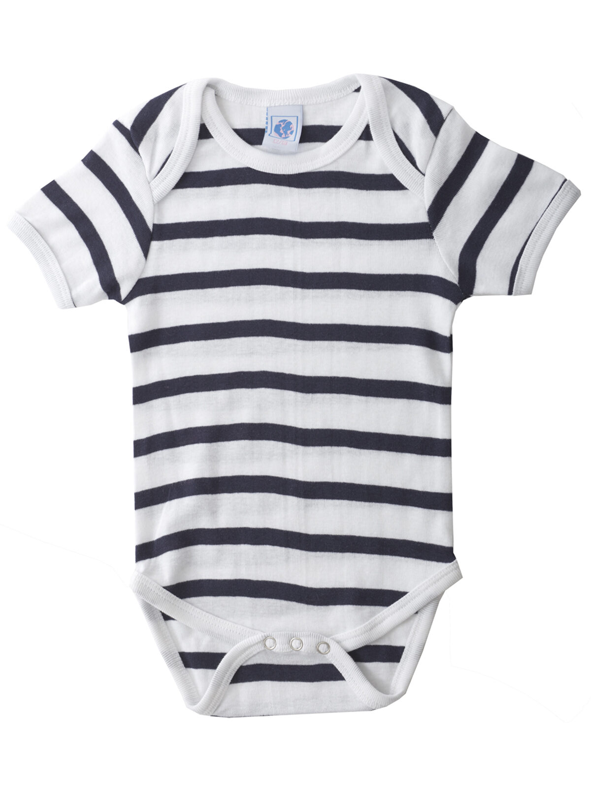 Baby Body maniche corte - White Navy