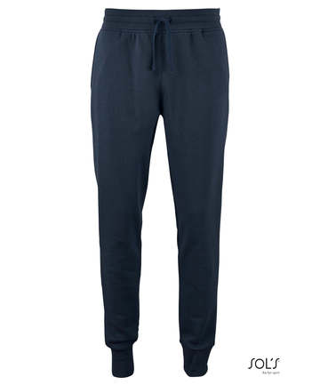 Mens Slim Fit Jogging Pants Jake - 319 - BLU OLTREMARE - French Navy