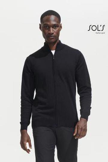 Zipped Knitted Cardigan Gordon Men