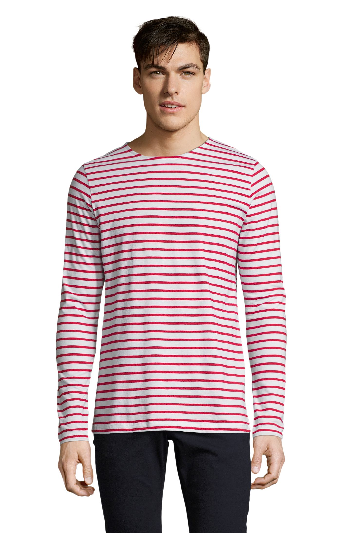 MARINE MEN - 987 - BIANCO / ROSSO