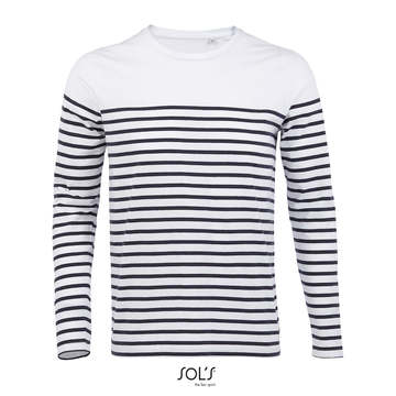 MATELOT LSL MEN - 904 - BIANCO-BLU NAVY