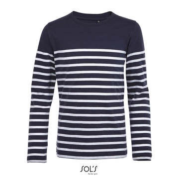 MATELOT LSL KIDS - 912 - BLU OLTREMARE-BIANCO