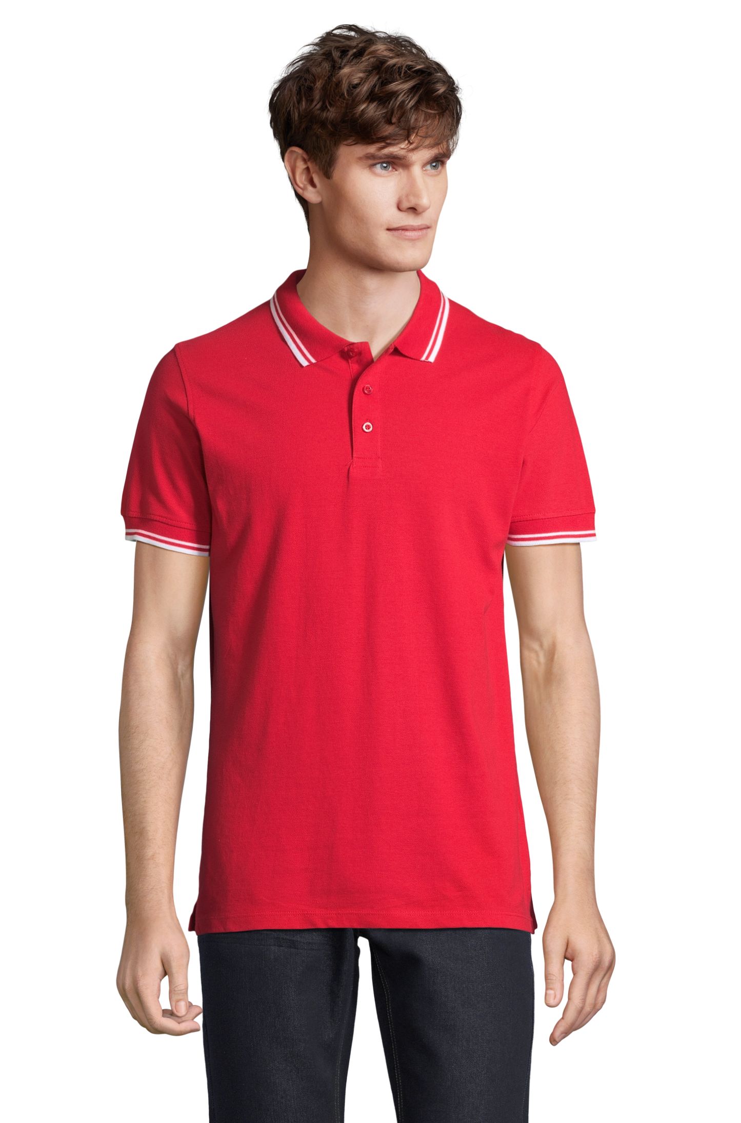 PASADENA MEN - 908 - ROSSO / BIANCO