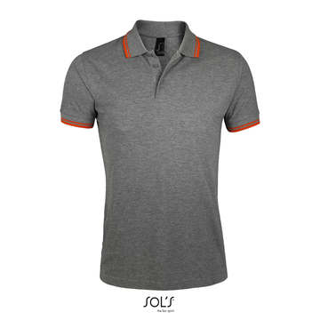 PASADENA MEN - 932 - GRIGIO MELANGE-ARANCIO