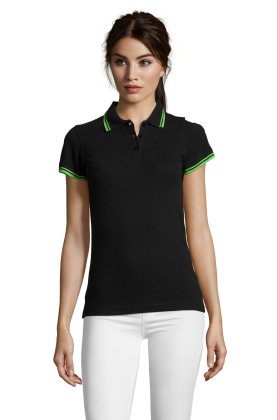 PASADENA WOMEN - 931 - Nero / Verde Lime