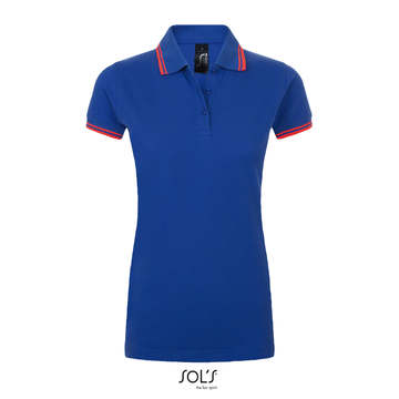 PASADENA WOMEN - 529 - BLU ROYAL-CORALLO FLUO