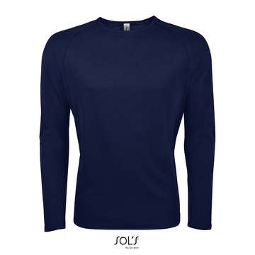 SPORTY LSL MEN - 319 - BLU OLTREMARE - French Navy