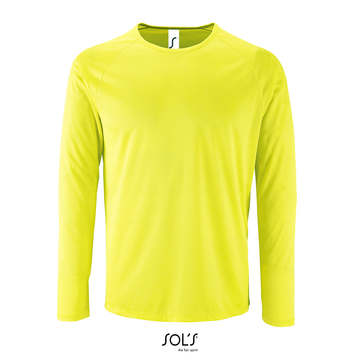 SPORTY LSL MEN - 306 - GIALLO FLUO