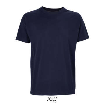 Men s Boxy Oversized T-Shirt - 319 - BLU OLTREMARE - French Navy