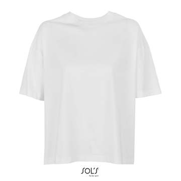 Women s Boxy Oversized T-Shirt - 102 - BIANCO