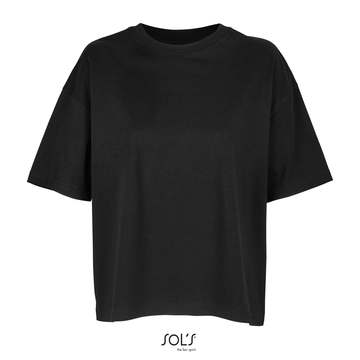 Women s Boxy Oversized T-Shirt - 309 - NERO PROFONDO