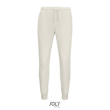 Unisex Jumbo Fleece Jog Pants - 104 - BIANCO PASTELLO