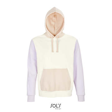 Unisex Collins Hooded Sweatshirt - 104 - BIANCO PASTELLO