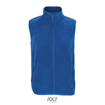 Unisex Factor Zipped Fleece Bodywarmer - 241 - BLU ROYAL