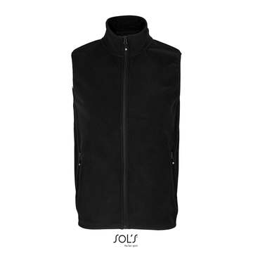 Unisex Factor Zipped Fleece Bodywarmer - 312 - NERO