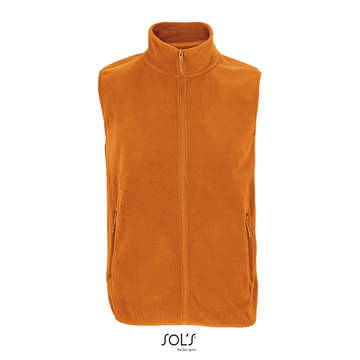 Unisex Factor Zipped Fleece Bodywarmer - 400 - ARANCIO