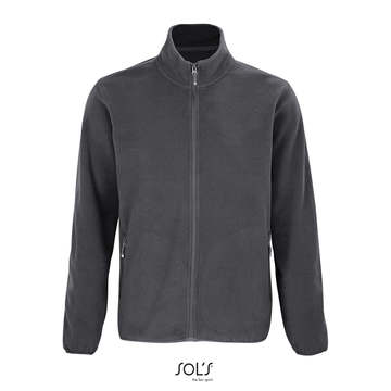Men s Factor Zipped Fleece Jacket - 370 - ANTRACITE
