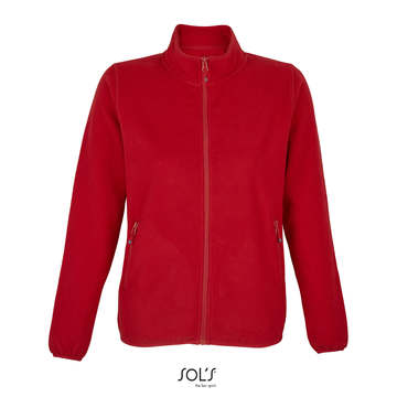 Women s Factor Zipped Fleece Jacket - 145 - ROSSO