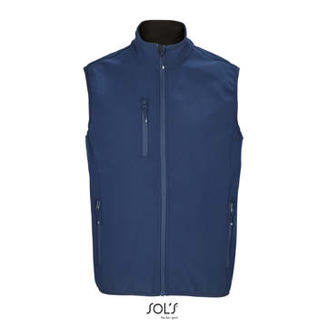 Men s Falcon Zipped Softshell Bodywarmer - 232 - BLU ABISSO