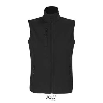 Women s Falcon Zipped Softshell Bodywarmer - 312 - NERO