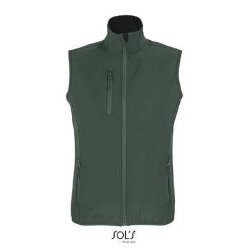 Women s Falcon Zipped Softshell Bodywarmer - 266 - VERDE BOSCO