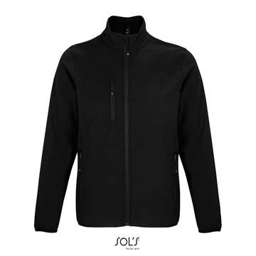 Men s Falcon Zipped Softshell Jacket - 312 - NERO
