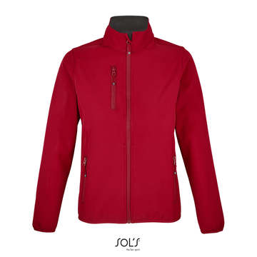 Women s Falcon Zipped Softshell Jacket - 162 - ROSSO PEPERONCINO