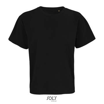 Unisex Oversized T-Shirt Legacy - 309 - NERO PROFONDO