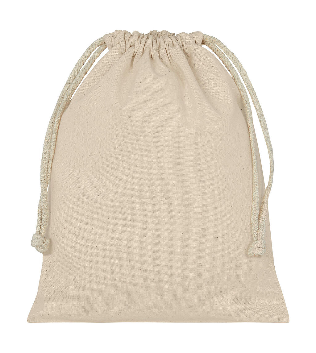 Borsa con coulisse in Cotone Organico - Natural
