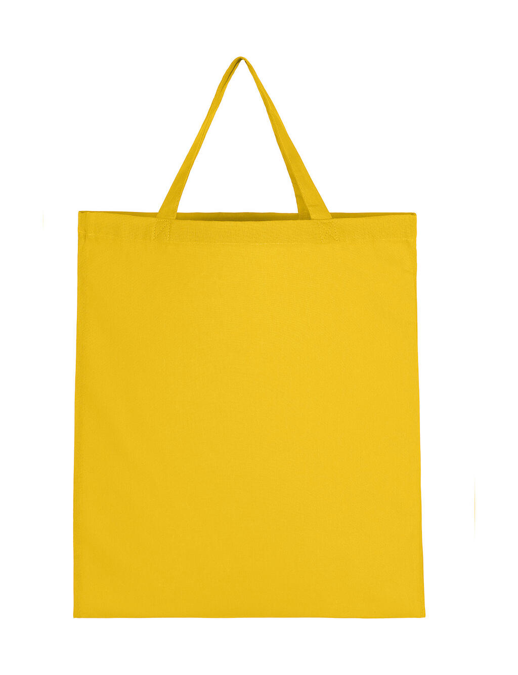 Shopper in cotone SH - Yellow