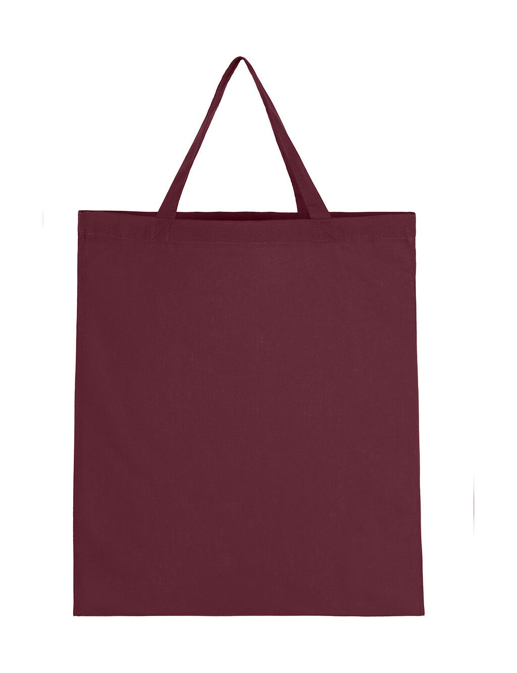Shopper in cotone SH - Burgundy