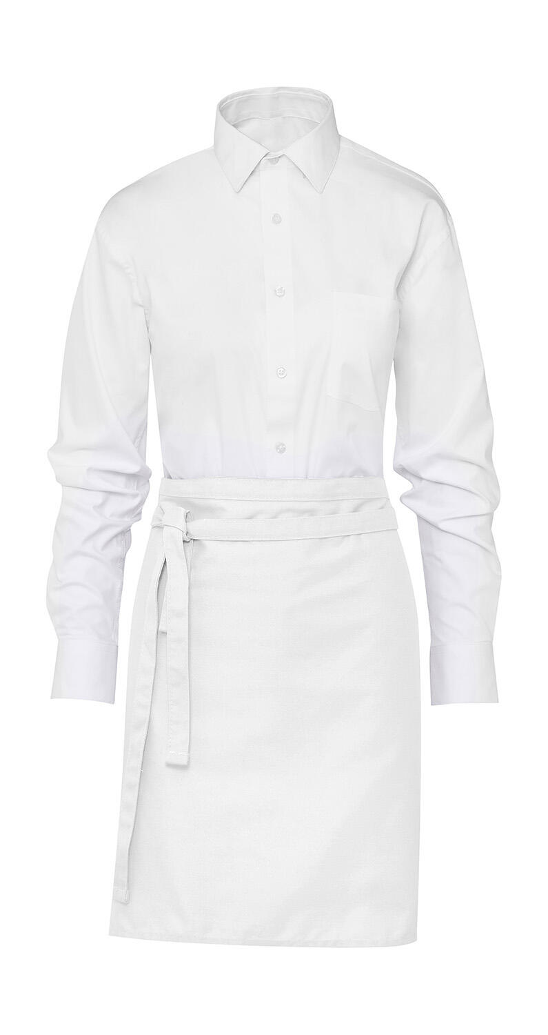 BRUSSELS - Grembiule Bistro Corto - White