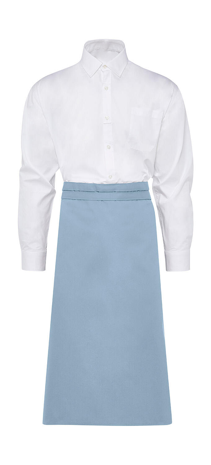 ROME - Grembiule Bistro media lunghezza - 320 - Sky Blue