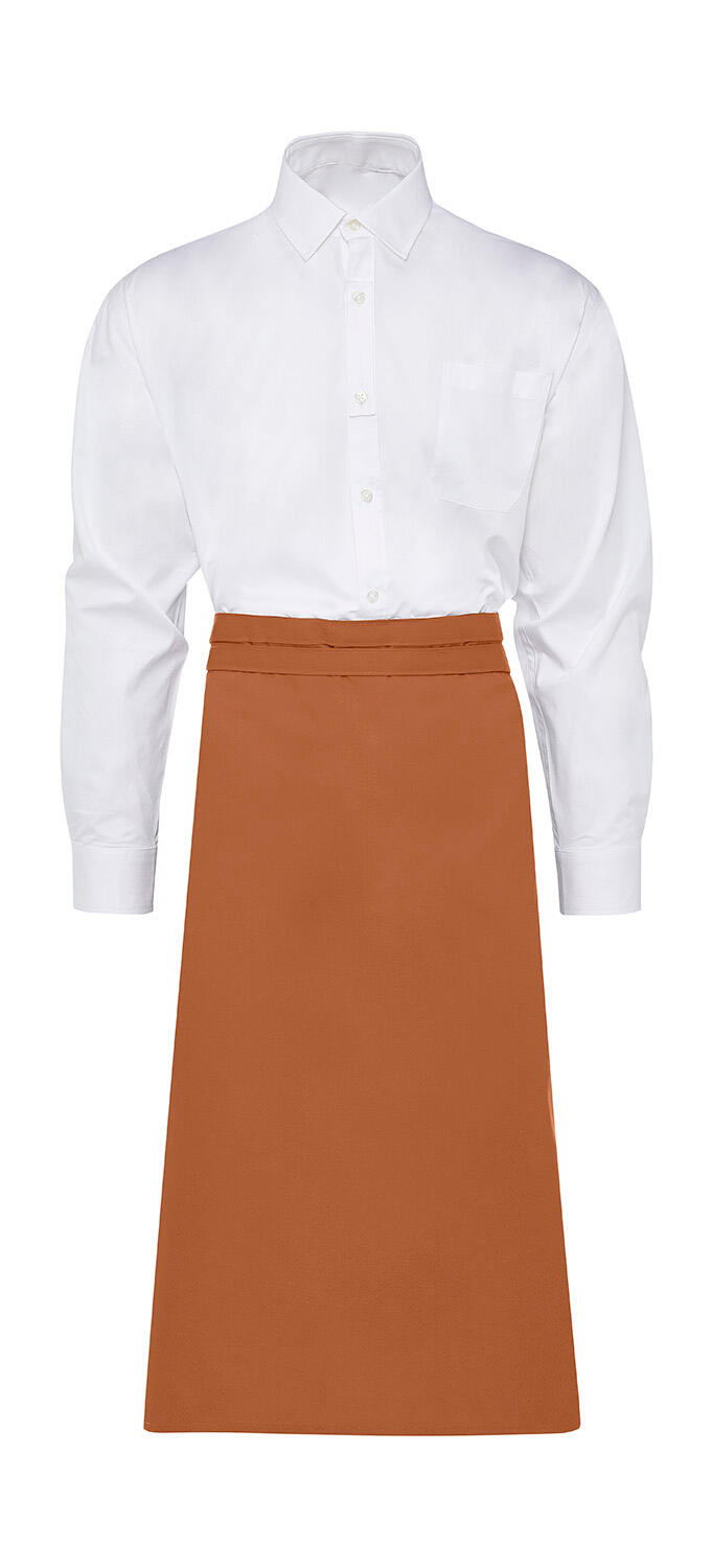 ROME - Grembiule Bistro media lunghezza - 408 - Burnt Orange