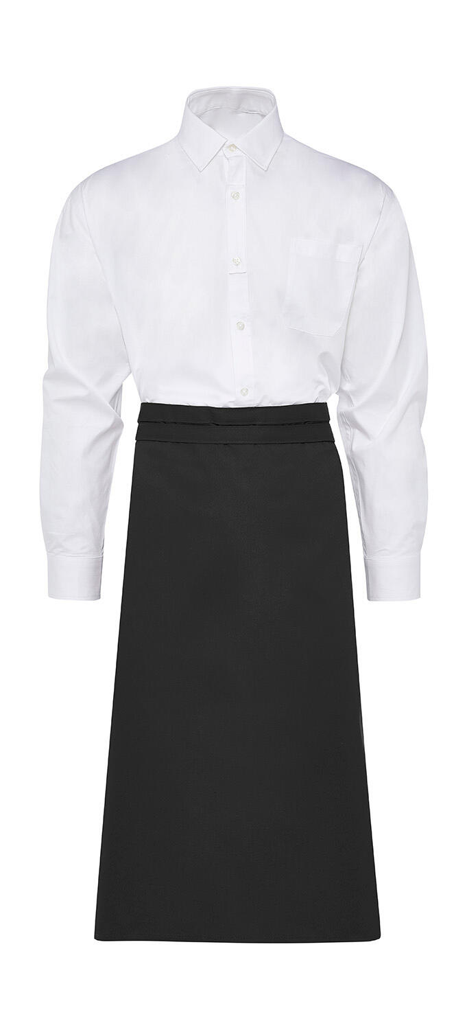 ROME - Grembiule Bistro media lunghezza - 101 - Black