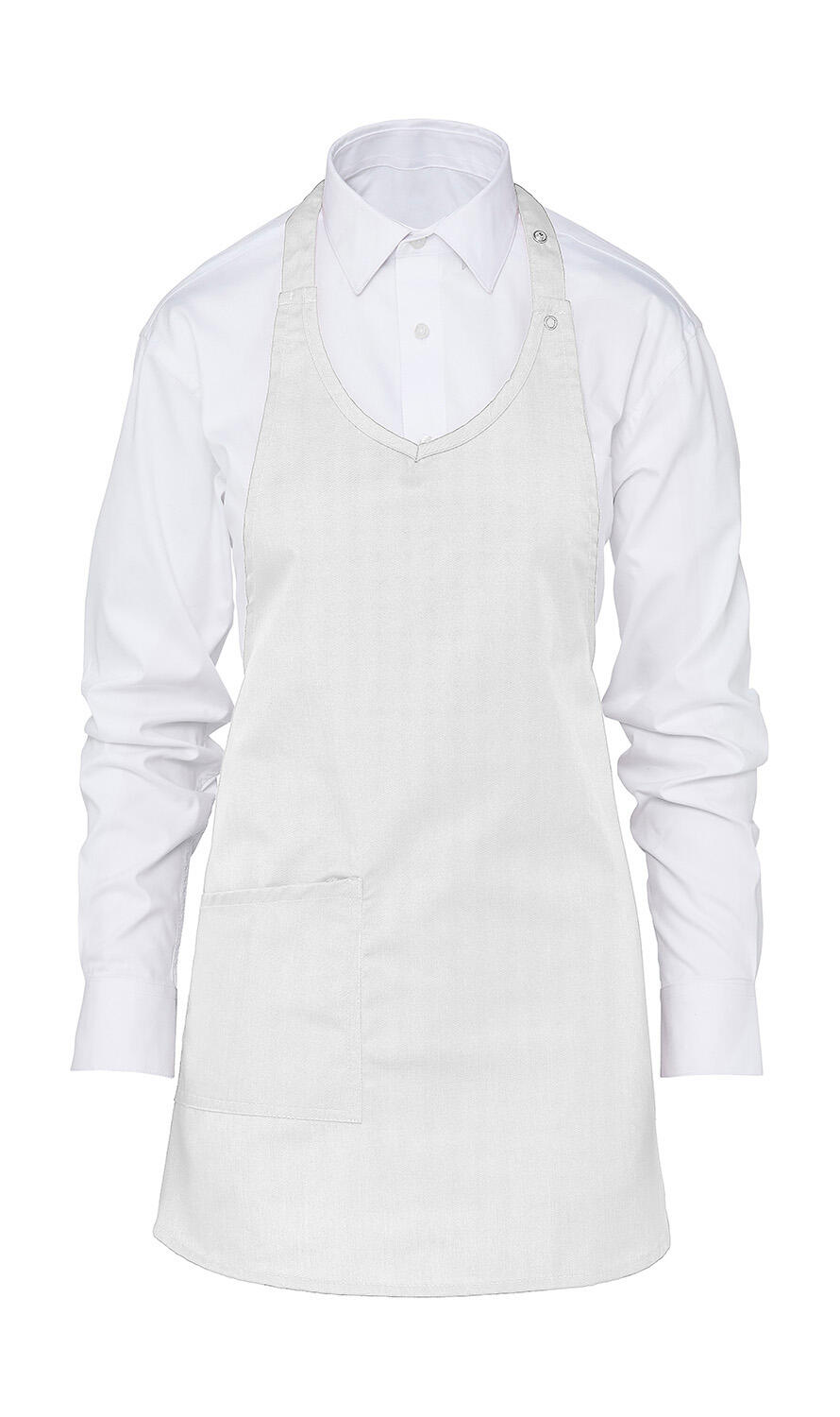 BERN - Grembiule donna con pettorina - 000 - White