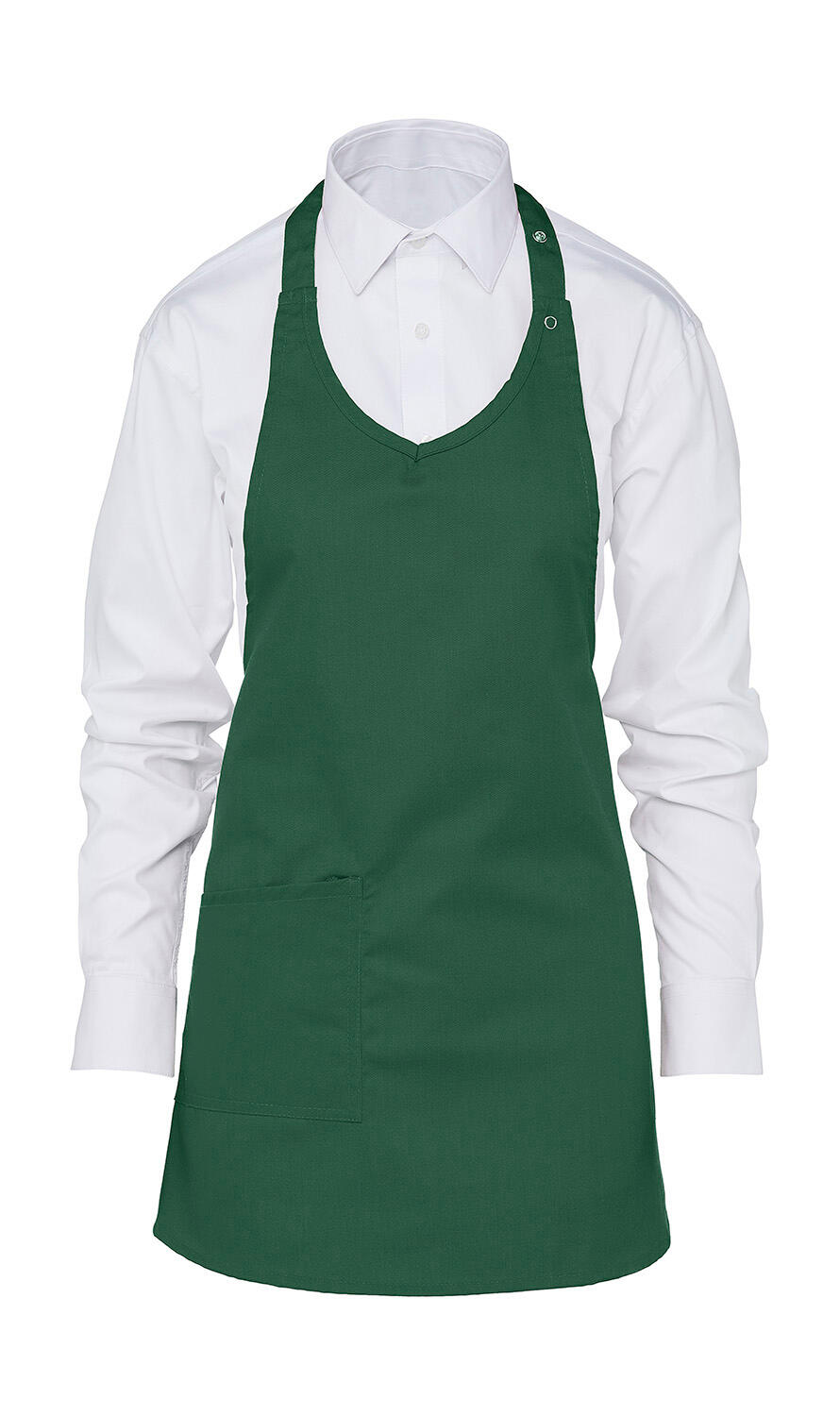 BERN - Grembiule donna con pettorina - 540 - Bottle Green