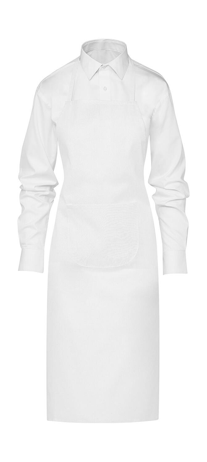 BUDAPEST - Grembiule Festival con tasca - 000 - SNOWWHITE