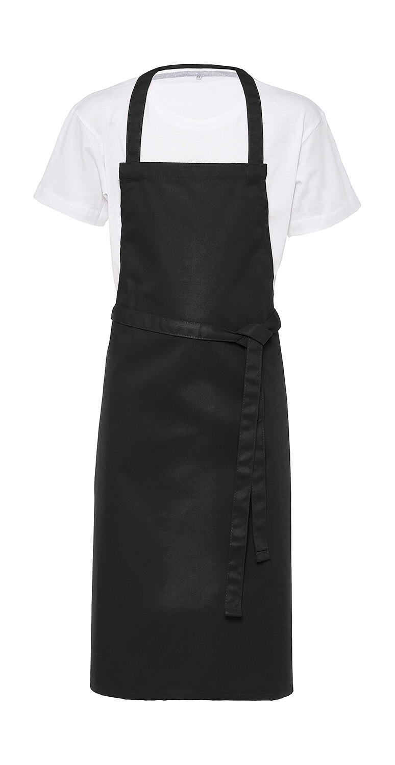 VIENNA - Grembiule con pettorina bambino - 101 - Black