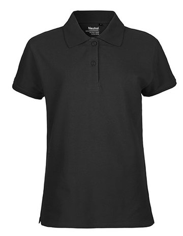 Classic Polo Organica Donna - BLACK
