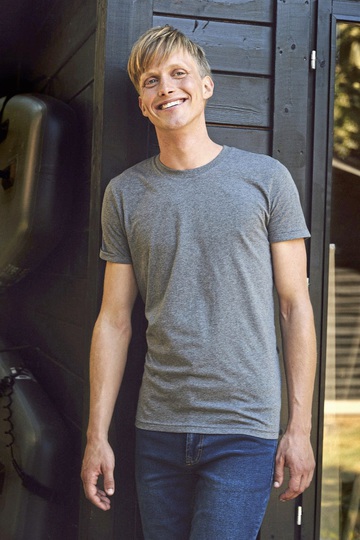 Men Roll Up Sleeve T-Shirt - Men Roll Up Sleeve T-Shirt