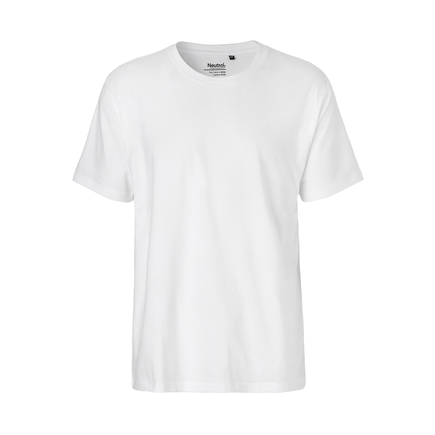 Men´s Fit T-Shirt - 01 - White OUT3