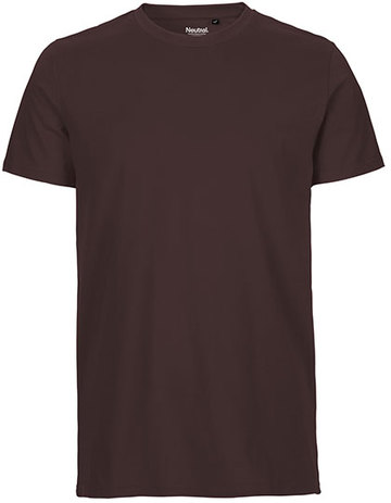 Men Fit T-Shirt - BROWN