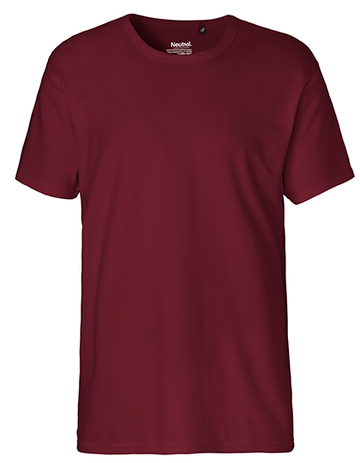 Men Interlock T-Shirt - BORDEAUX