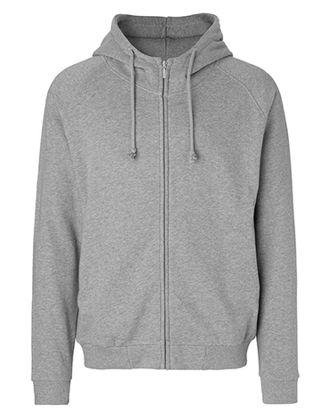 Unisex Felpa Cappuccio e Zip - SPORT GREY