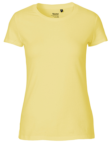 Lady Fit T-Shirt - DUSTY YELLOW