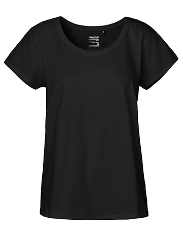 Lady Loose Fit T-Shirt - BLACK