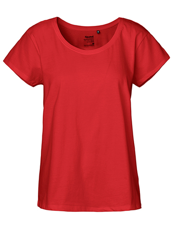 Lady Loose Fit T-Shirt - RED