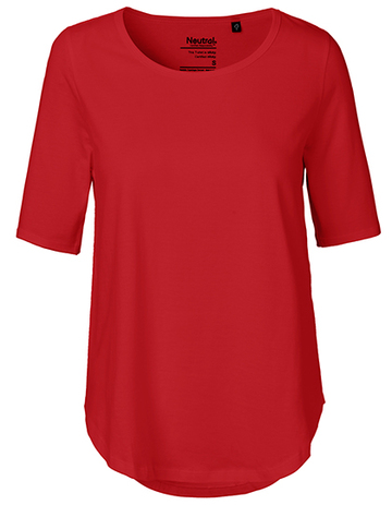 Lady T-Shirt Mezza Manica - RED